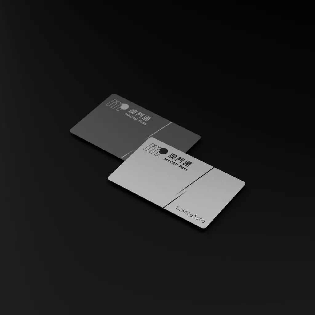 PVC Business Card (NFC) (Sliver)